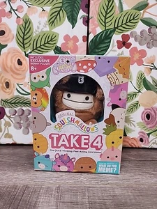 Collectible Squishmallows Take 4 Card Game + Benny The Bigfoot Plush New 🔥 - Picture 1 of 2