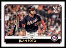 2020 Big League Base #111 Juan Soto - Washington Nationals