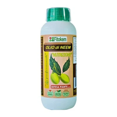 Olio di Neem NUTRIZIONE 1LT - con microelementi e sostanza organica - Fitokem