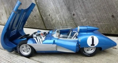 Corvette StingRay Built Race Car Classic Hot Rod Promo 57 Metal 55 Model 1963 - Image 1 of 4