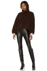 Pullover Free People Elk Mountain Color: Espresso Beans talla S - Imagen 1 de 4