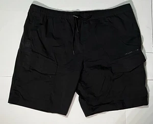 Primark Technical Shorts Gorpcore Mens 3XL UK Black Hybrid Streetwear Tech - Picture 1 of 6