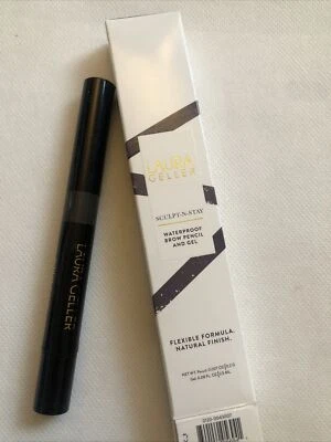 Laura Geller SCULPT N STAY Waterproof Brow Pencil & Gel Liner Shade Soft Black - Image 1 of 4