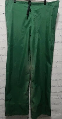 Pantalones de lluvia unisex REI Gore-Tex para exteriores talla: grande verde nailon B2 Foto 1 de 4