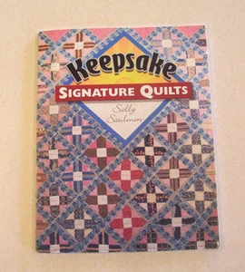 "Keepsake Signature Quilts" Quilting Pattern Book Paperback  - Picture 1 of 2