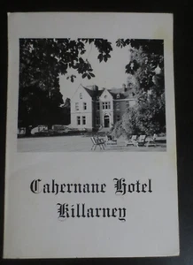 Cahernane Hotel Killarney Ireland Special Menu - Picture 1 of 5