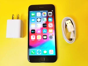 WORKING APPLE IPHONE 6 32GB UNLOCKED CELL PHONE FIDO ROGERS TELUS BELL CHATR & + - Picture 1 of 7