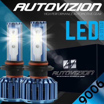 AUTOVIZION LED HID Headlight Conversion kit 9006 6000K 1998-2004 Chrysler 300M - Image 1 of 4