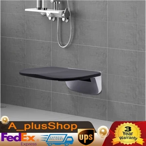 Folding Bath Shower Seat Bench Wall Mounted Fold Up Chair Stool Bathroom Toilet - Picture 1 of 23