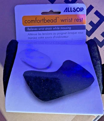 Allsop 29808 Comfortbead Mouse Rest Brand New sealed on card NOS - Image 1 of 3
