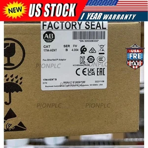 2022-23 New AB 1794-AENT SER B Flex I/O EtherNet/IP Adaptor AB 1794AENT - Picture 1 of 4