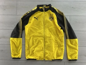 Borussia Dortmund Puma Pre-Match Anthem Full Zip Jacket Size UK Small - Picture 1 of 3