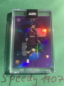 Topps Total Football Champions League 24/25 Regno Supremo Messi Barcellona #13/25 - Foto 1 di 1