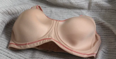 Freya Beige Underwire Smooth Cup Full Coverage Bra Sz 34E - Image 1 of 2