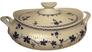 c1964-1998 ROYAL DOULTON YORKTOWN ovale 10 1/2" GEMÜSESCHALE BEDECKT - NEUWERTIG - Bild 1 von 12
