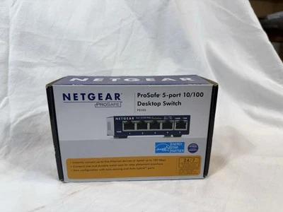 NETGEAR ProSafe 5-port 10/100 Desktop Switch FS105 - Image 1 of 3