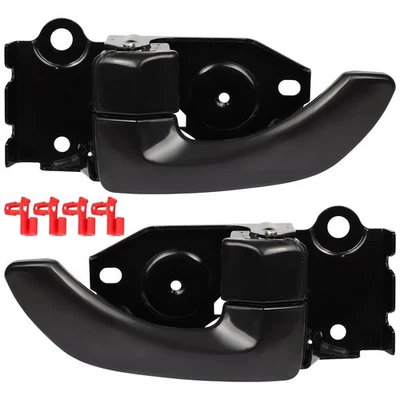 2Pcs Front Left Right Interior Door Handles For 2006-2001 Hyundai Santa Fe Foto 1 de 4
