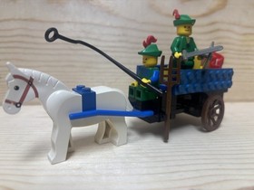 Legoland 1877 Crusaders Cart Lego Castle/forestmen Collection