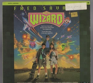 Orig 1989/1990 THE WIZARD Laserdisc Movie Nintendo 80's Video Game Cult Classic - Picture 1 of 5