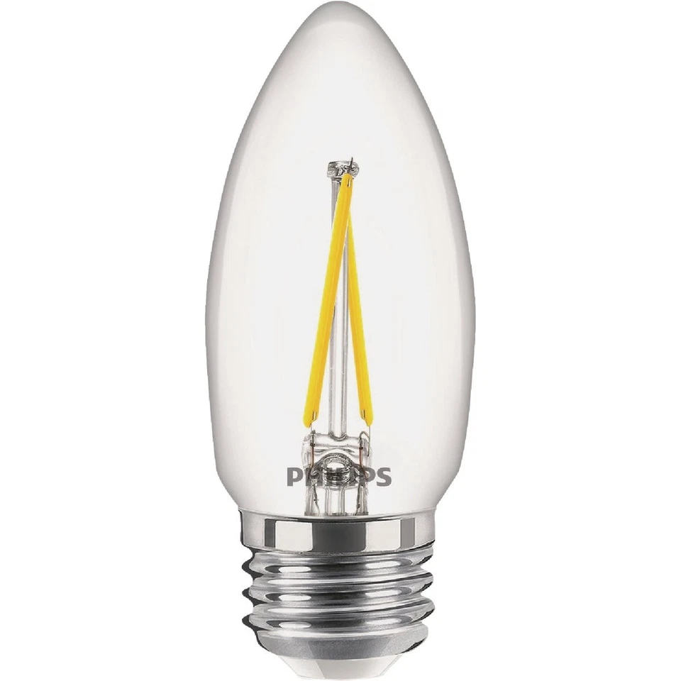 Philips Ultra Definition 40W Equivalent Daylight B11 Medium LED Decorative Light - Image 1 of 4
