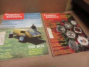 VINTAGE magazine 1970 2 ISSUES " POPULAR SCIENCE " 1970 - Picture 1 of 6