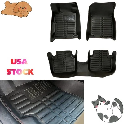 Alfombrillas alfombrillas para Honda Accord 2014 2015-2017 kit de ajuste personalizado bandeja impermeable Foto 1 de 4