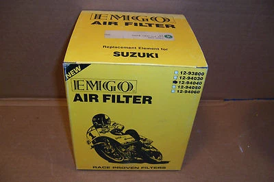 FILTRO DE AIRE SUZUKI GSXR1100 EMGO NOS GSX R 750 F 1294040 13780-06B00 jh  Foto 1 de 4