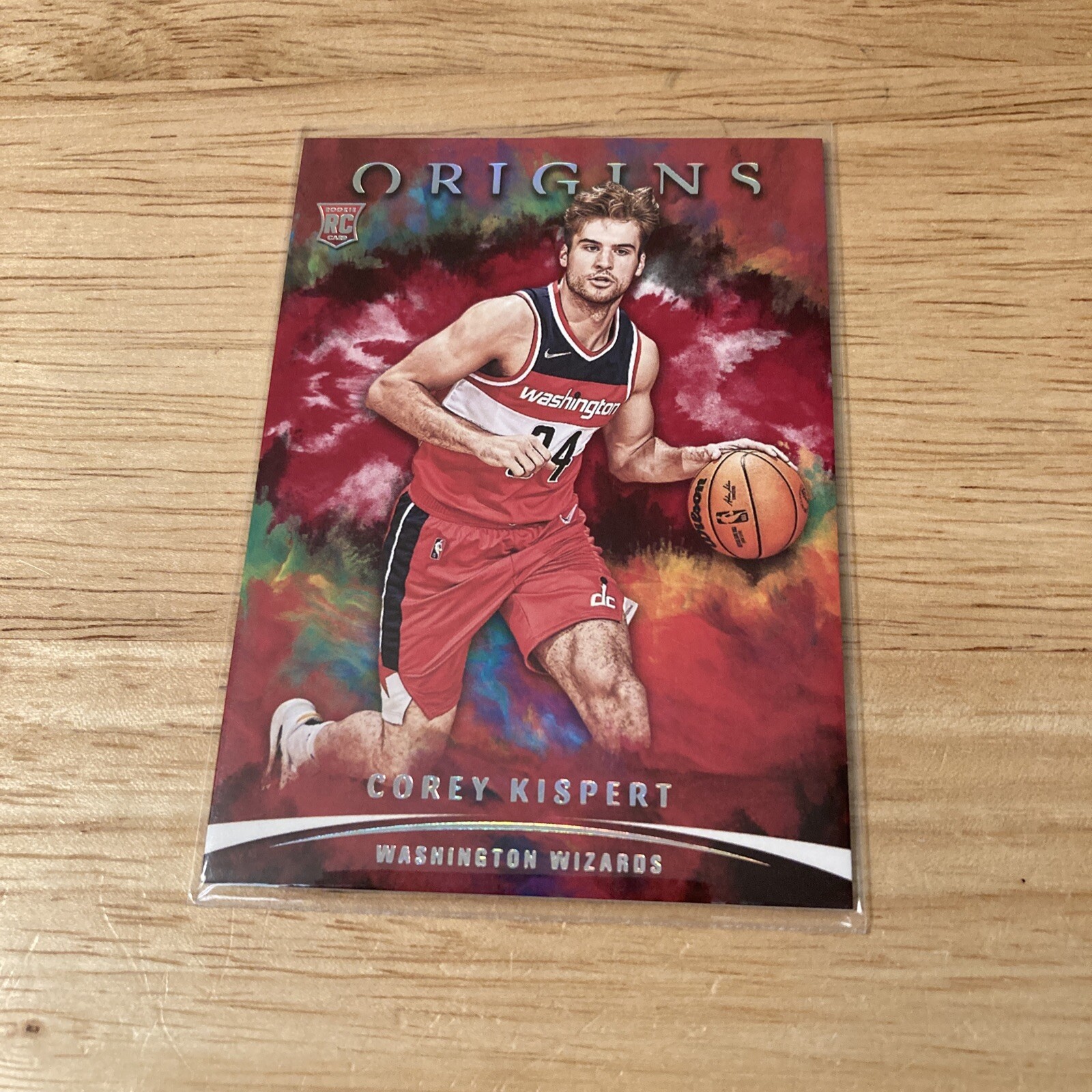 Corey Kispert 2021-22 Panini Origins RC Red #65 Washington Wizards