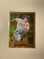 Detroit Tigers BRANDON INGE Signed Topps Card