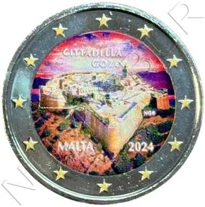 2 euros MALTA 2024 - Ciudadela de Malta (COLOR) - Imagen 1 de 1