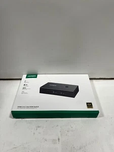 UGREEN 8K@60Hz HDMI KVM Switch 2 In 1 Out Display & 4 USB Between 2 PCs - Picture 1 of 2