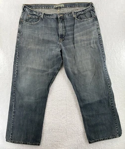 LEE Dungarees Loose Fit Straight Leg Blue Jeans Size 44 X 29 - Picture 1 of 8