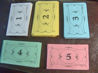 Monopoly Junior DISNEY PRINCESS Replacement Part -  MONEY - Image 1 of 3