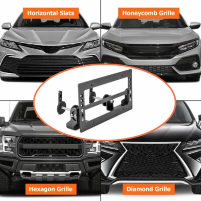 Front Lower Grille License Plate Bracket For Chevrolet Malibu/ Cruze/ Equinox - Image 1 of 4