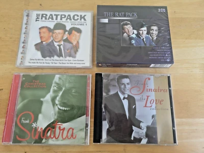 4 x Frank Sinatra / Rat Pack CD Music Bundle 6 Discs - Image 1 of 4