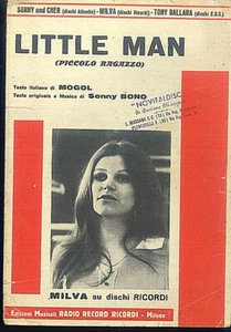 " LITTLE MAN ~ PICCOLO RAGAZZO " ~ Text Englisch und Italienisch - Bild 1 von 1