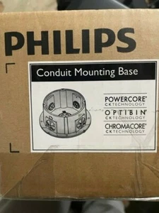 New Phillips ArchiPoint iColor Powercore Conduit Mounting Base, 3/4 NPT Thread, - Picture 1 of 2
