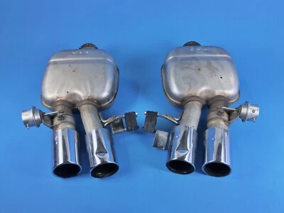 13-16 BMW F10 M5 SILENCIADOR ESCAPE IZQUIERDO Y DERECHO STOCK FÁBRICA OEM Foto 1 de 4