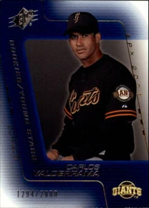 2001 SPx #119 Carlos Valderrama YS RC /2000 - NM-MT - Picture 1 of 2