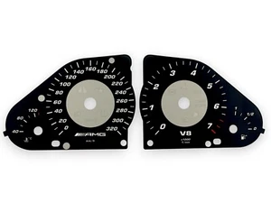 Mercedes W203 C G55 AMG V8 Tachoscheibe Speedometer Cluster Dial Gauge Tacho - Picture 1 of 4
