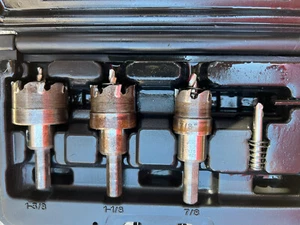 Klein Tools 31872 Hole Saw Kit, Carbide Hole Cutter, 4-Piece - Picture 1 of 3