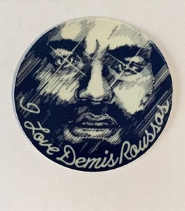 Demis Roussos 2.5” Vinyl Sticker Balearic Aphrodite’s Child Greek Vangelis - Picture 1 of 1