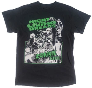 Rob Zombie NIGHT OF THE LIVING DREADS vintage t shirt 2013 TOUR Korn Live medium - Picture 1 of 11