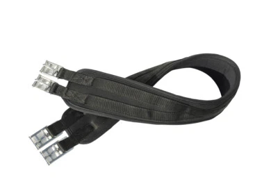 Rhinegold Memory Foam Gürtel - schwarz