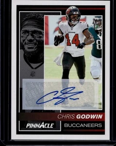 2024 Panini Encore Football Chris Goodwin #186 Pinnacle Auto /99 - Picture 1 of 2
