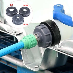 IBC tank Adapter Connector Tap Hose Adaptor Hoze Cap Water Bowser Standard Fit - Picture 1 of 14