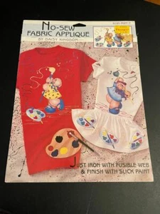 DAISY KINGDOM KEIN NÄHEN STOFF APPLIKATION #6293 PAINT IT COLLECTION Vintage - Bild 1 von 1