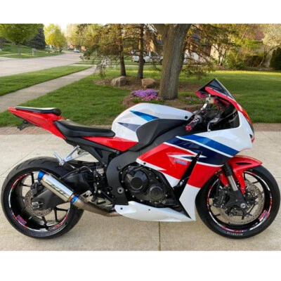 Carenado blanco rojo azul para carrocería Honda CBR1000RR 2012 2013 2014 2015 2016 Foto 1 de 4