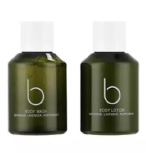 Bamford Body Lotion & Body Wash Duo 50ml each geranium, lavender and peppermint