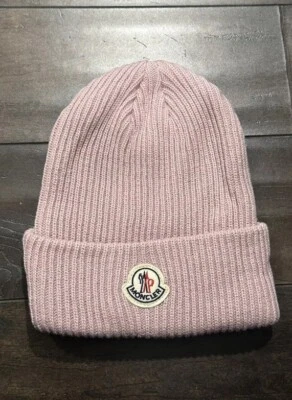 Moncler Pink Beanie Winter (Brand New Condition) - Image 1 of 2